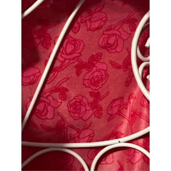 BEAUTIFUL WOMEN ESMARA LINGERIE SIZE SMALL ROSE PRINTED ROBE/LINGERIE - Picture 6 of 8